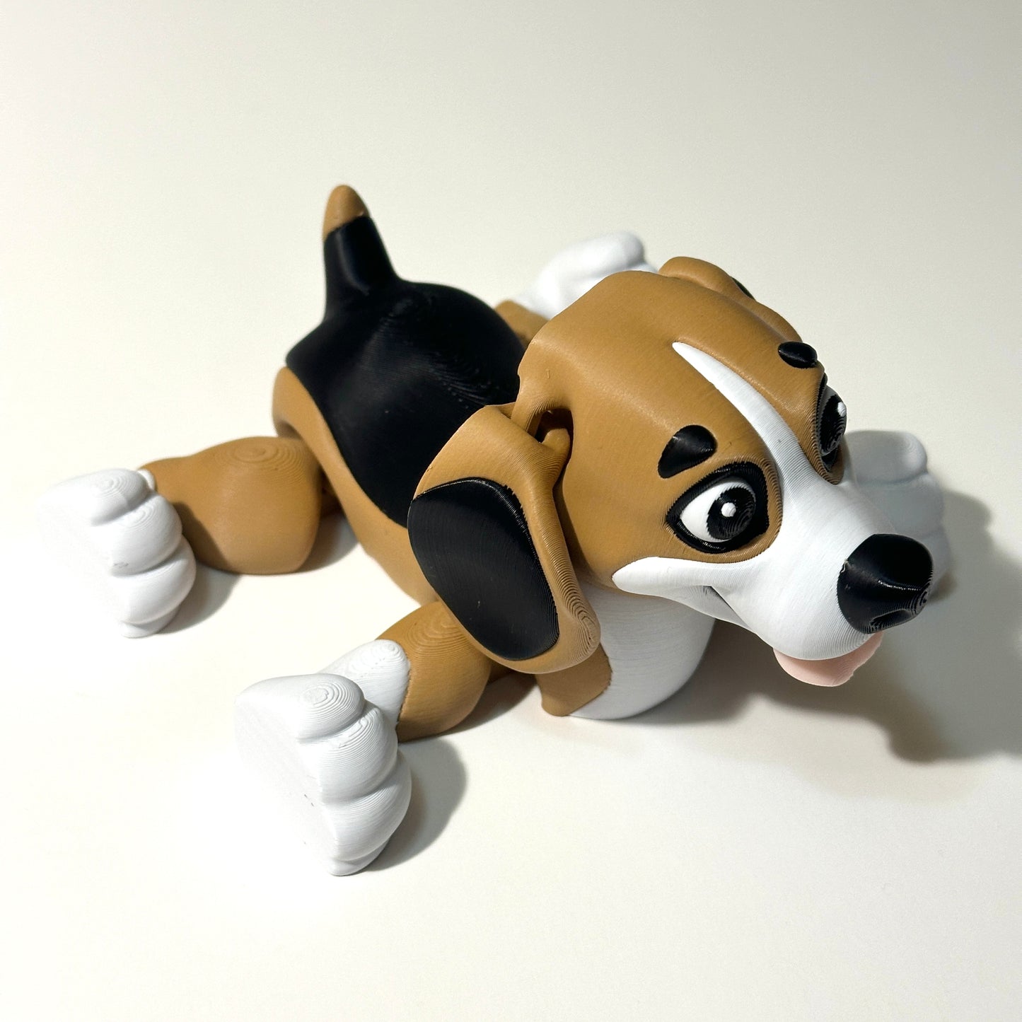 Flexi Beagle (Roscoe) -3D Printed Articulating Figure