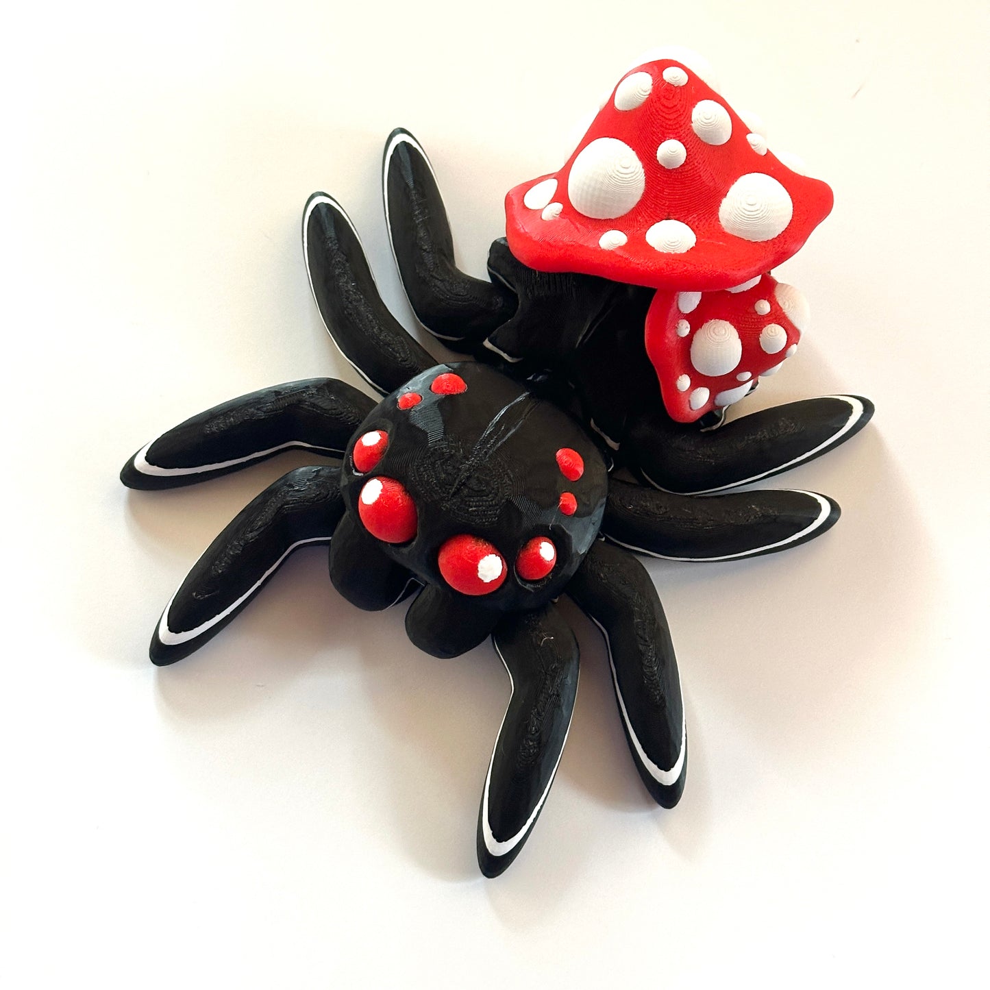 Giant Mushroom Spider - 3D Printed Articulating Figure