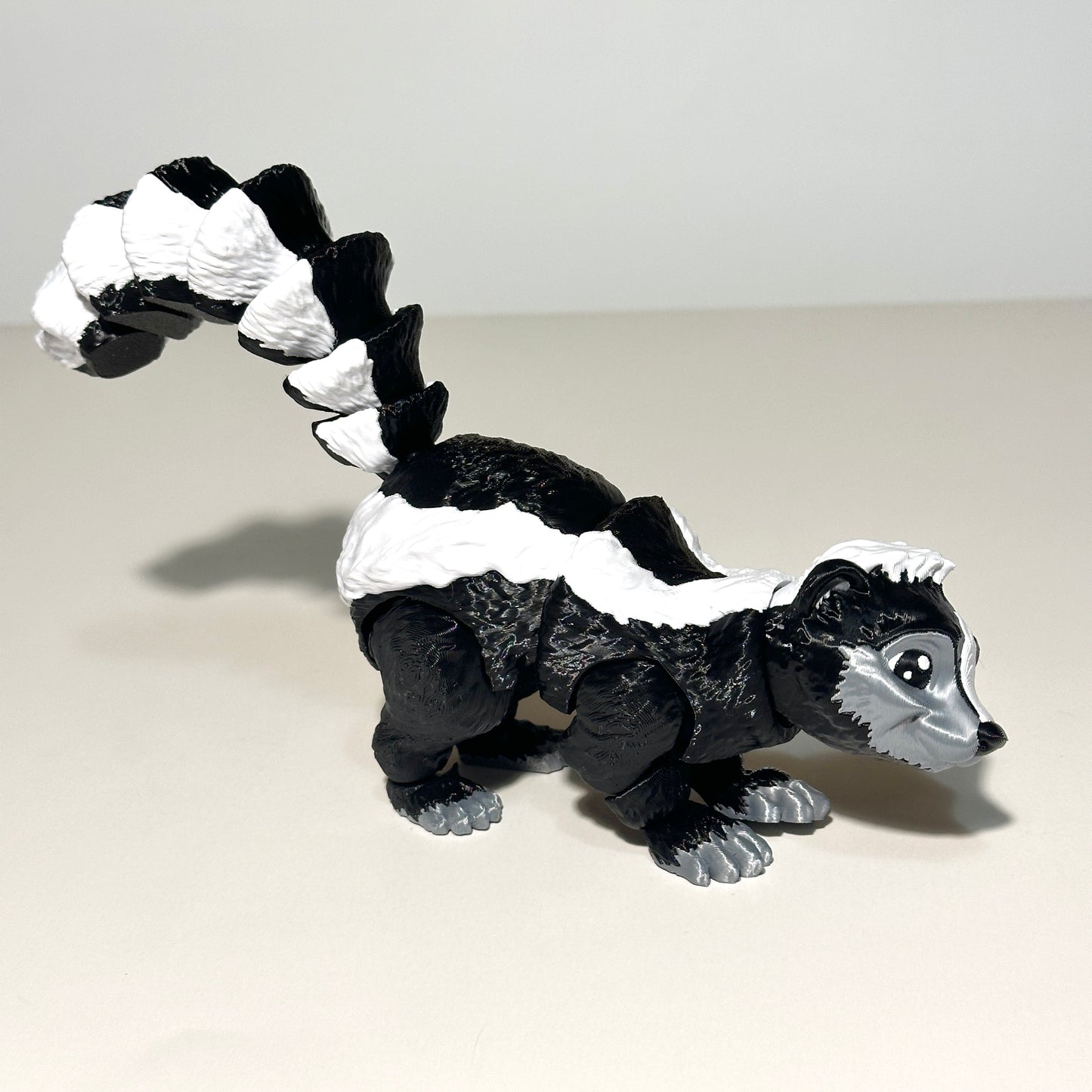 Flexi MMM Skunk - 3D Printed Articulating Figure