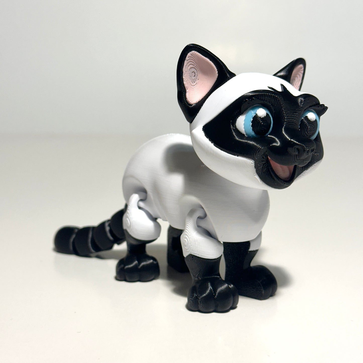 Flexi Cat - 3D Printed Articulating Figure