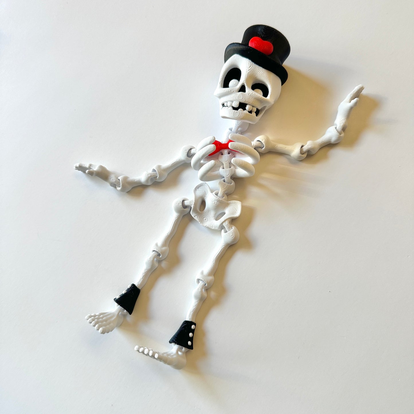 Flexi Bone Daddy - 3D Printed Articulating Figure