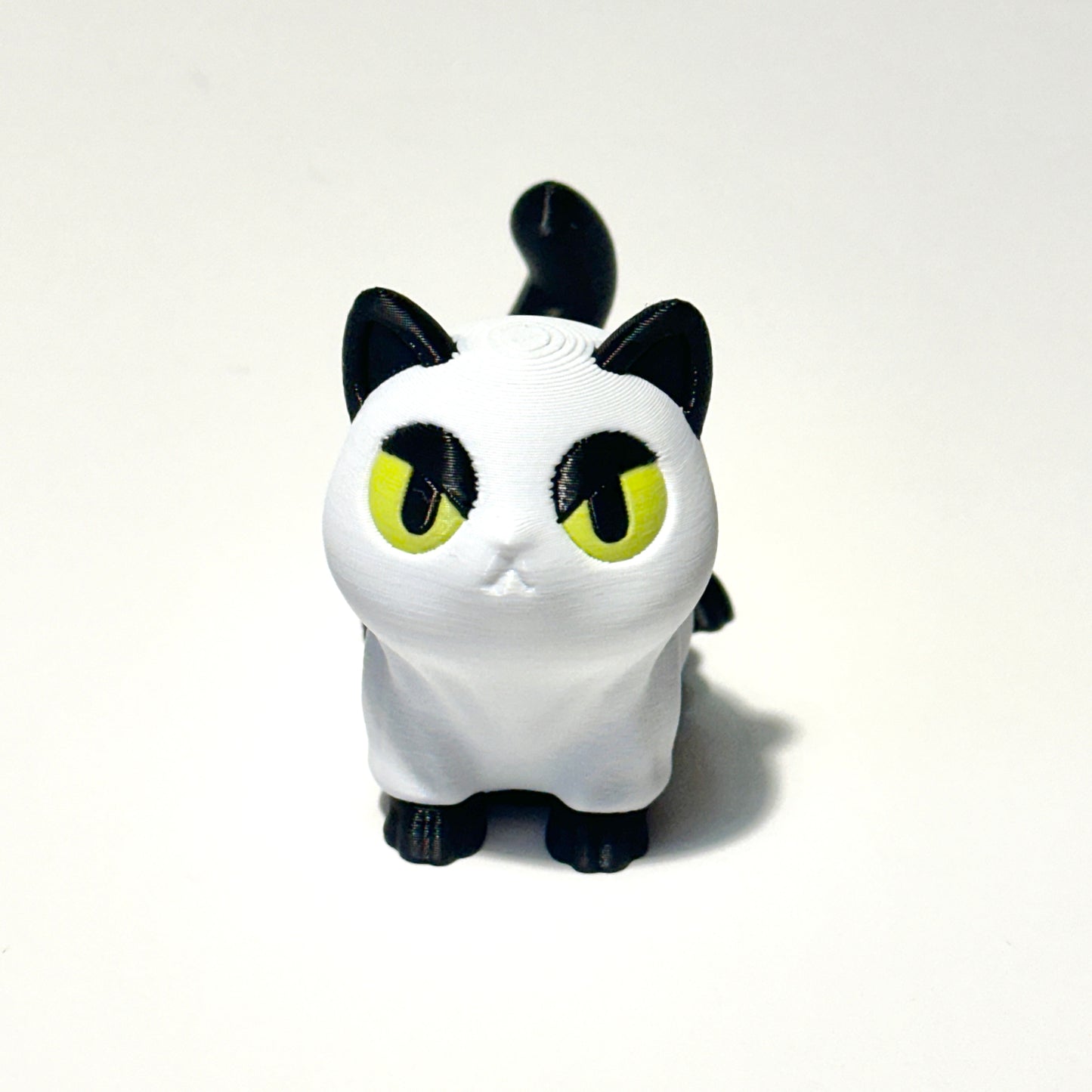 Ghost Cat - 3D Printed Articulating Figure