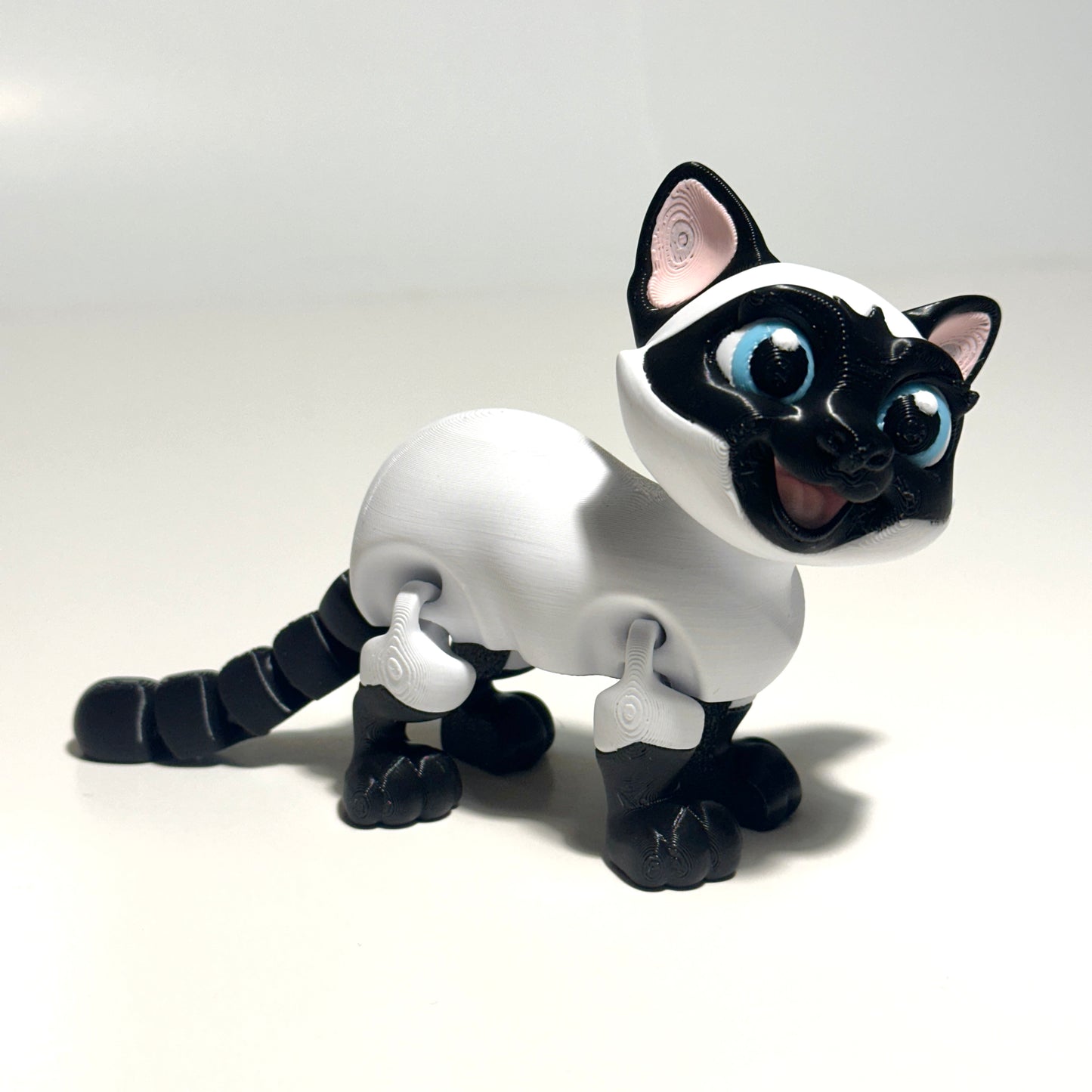 Flexi Cat - 3D Printed Articulating Figure