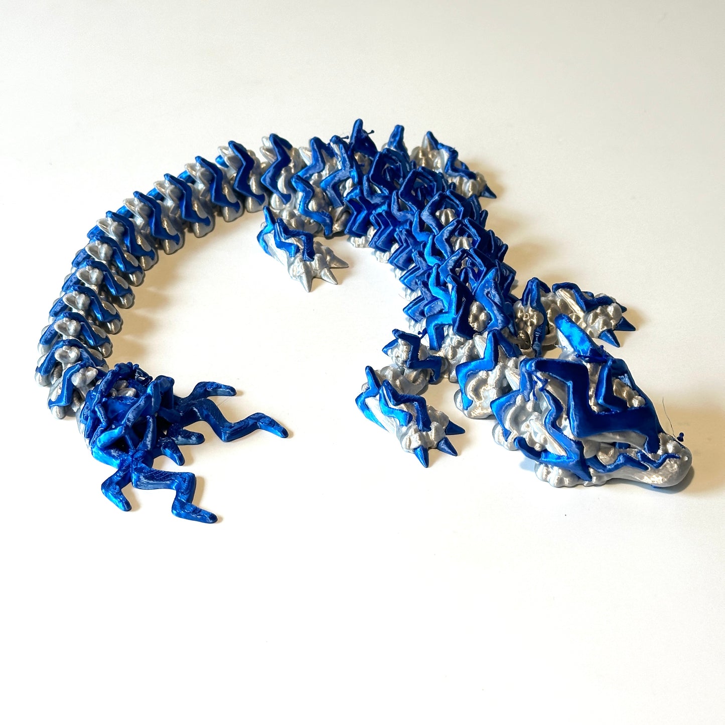 Large Storm Dragon - 3D Printed Articulating Figure