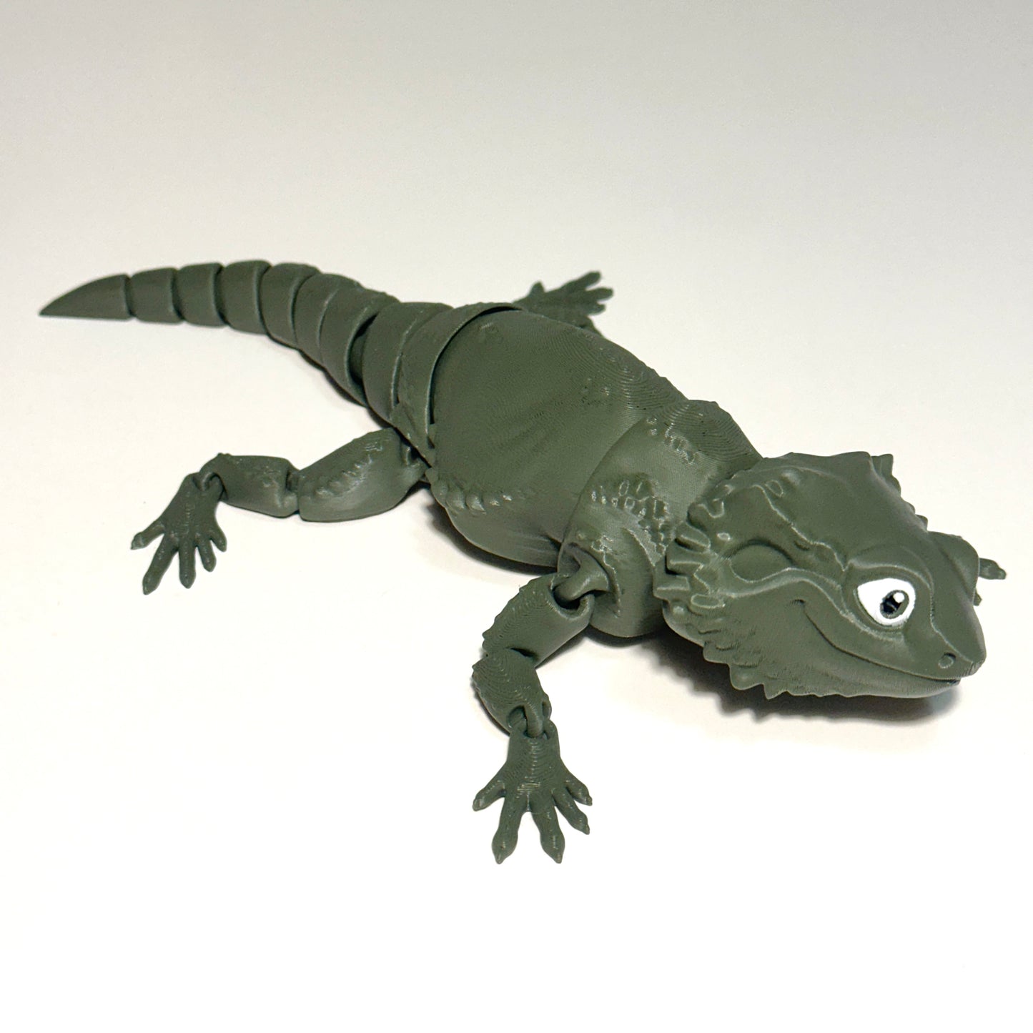 Flexi Bearded Dragon - 3D Printed Articulating Figure