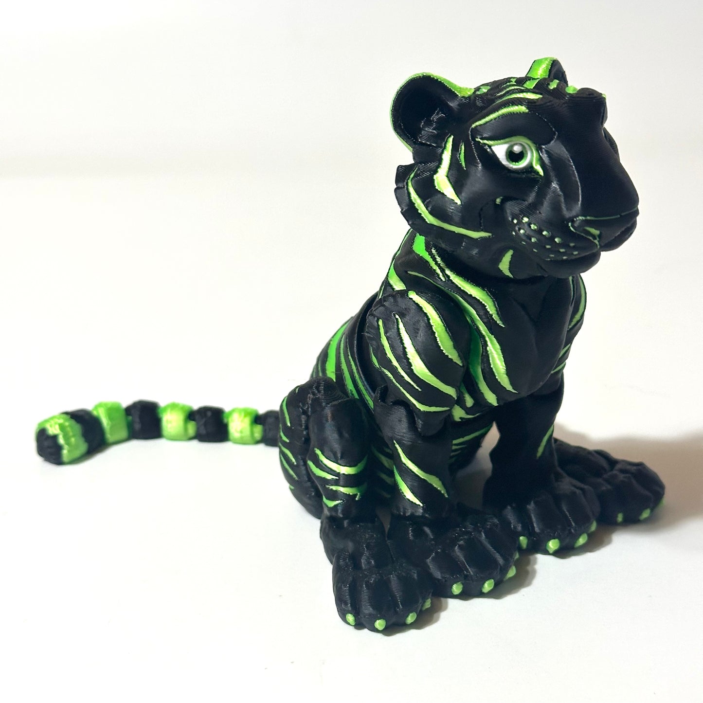 Tiger - 3D Printed Articulating Figurine