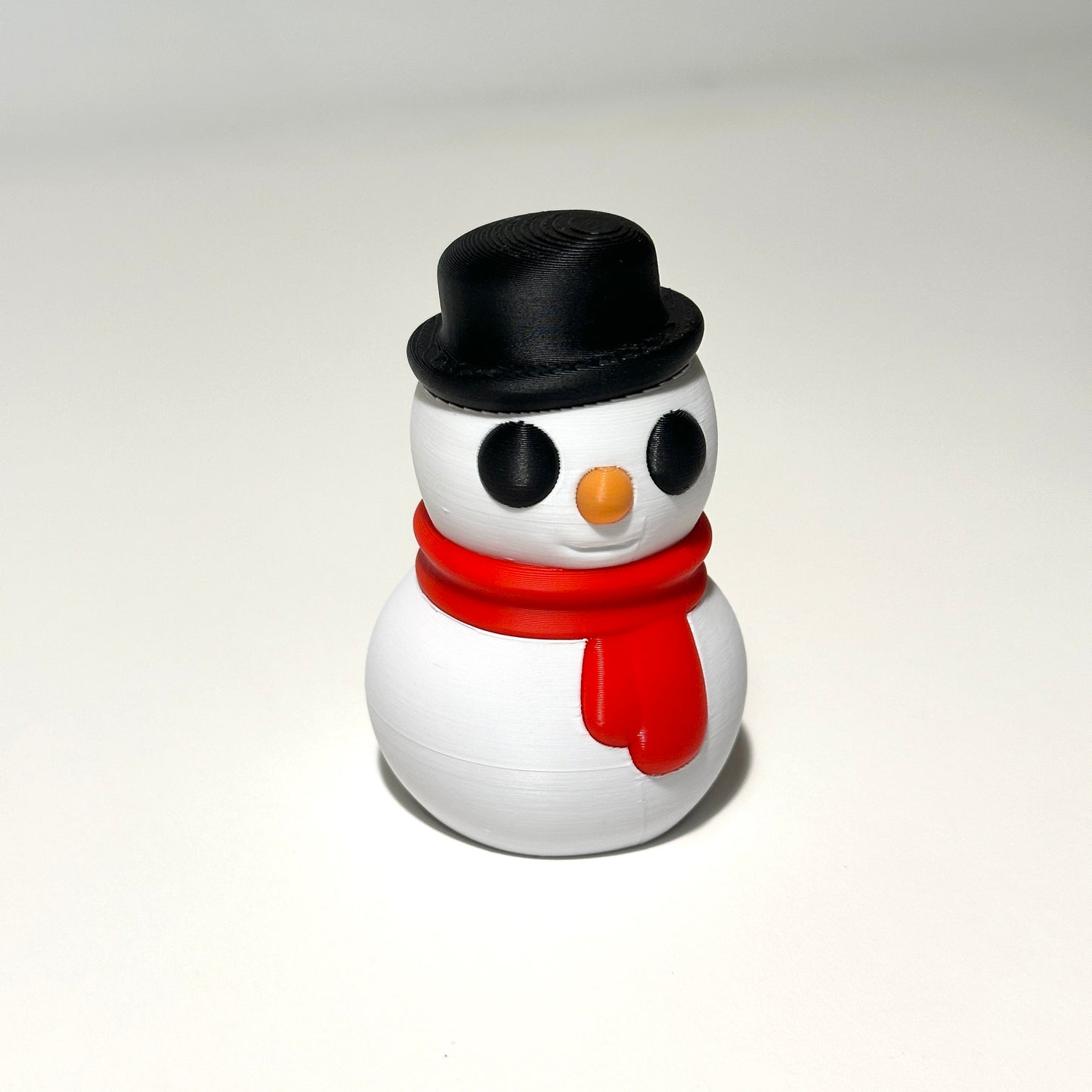 Christmas Snowman - 3D Printed Articulating Figure