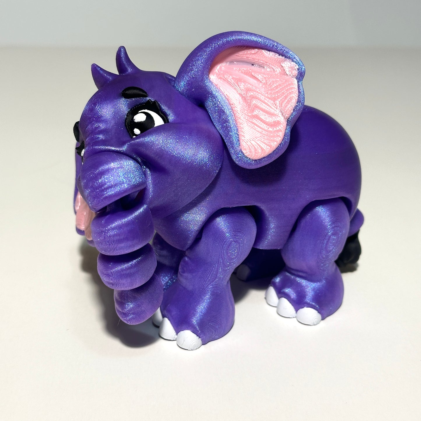 Baby Flexi Elephant - 3D Printed Articulating Figure