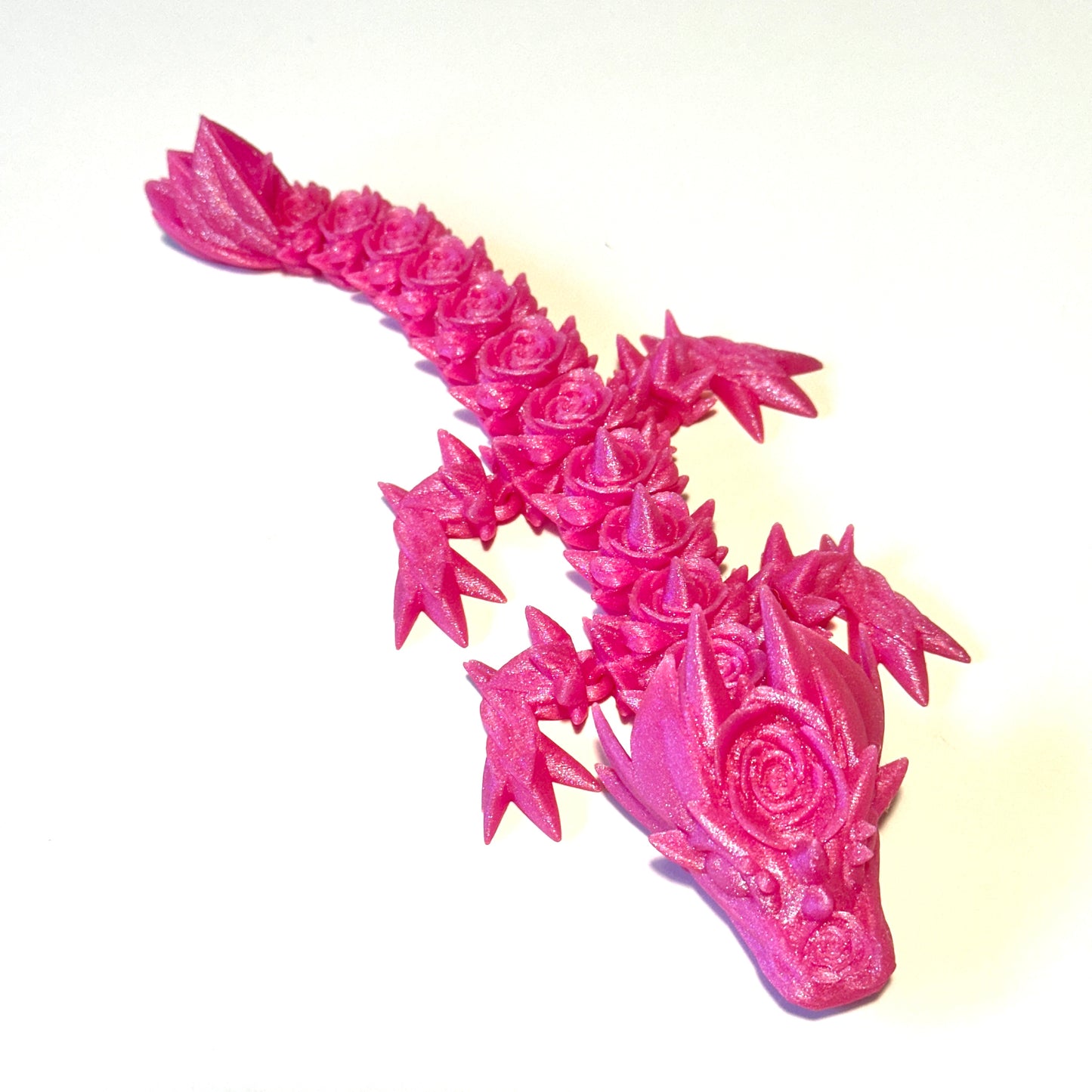 Baby Rose Dragon - 3D Printed Articulating