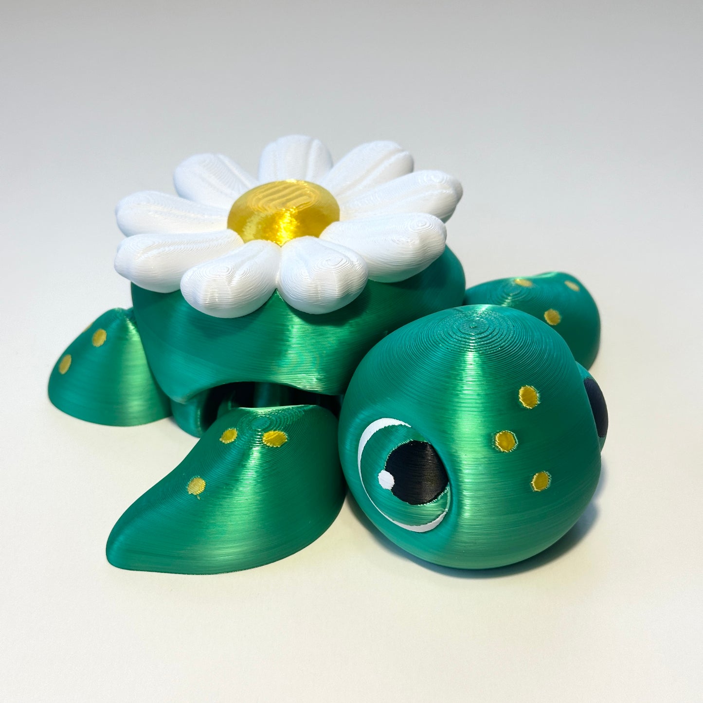 Giant Daisy Turtle - 3D Printed Articulating Figure