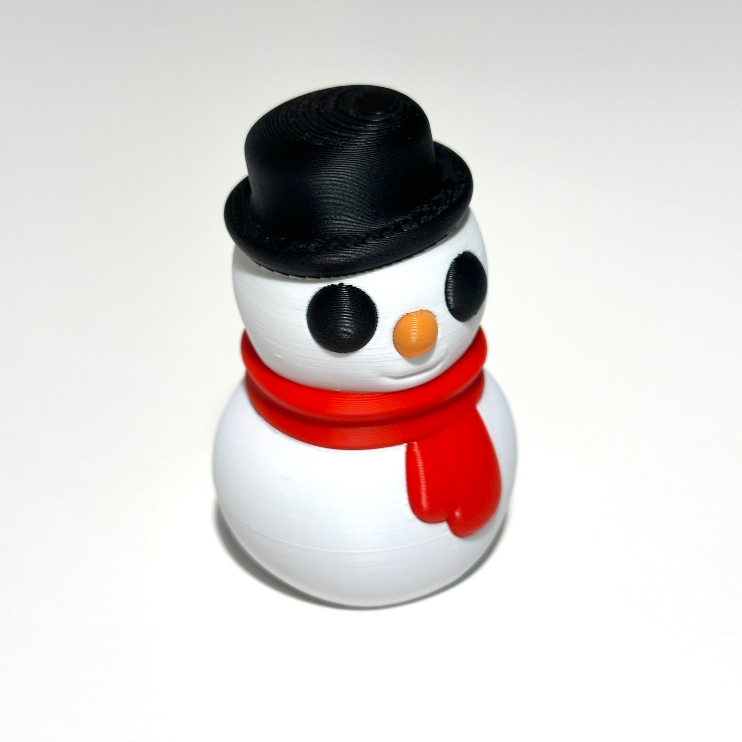 Christmas Snowman - 3D Printed Articulating Figure