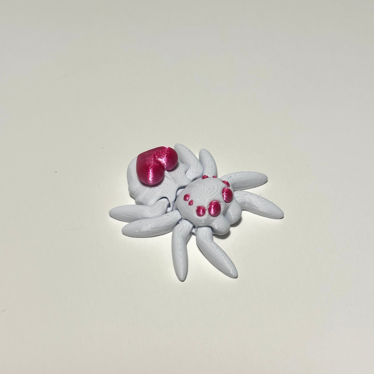 Tiny Heart Spider - 3D Printed Articulating Figure