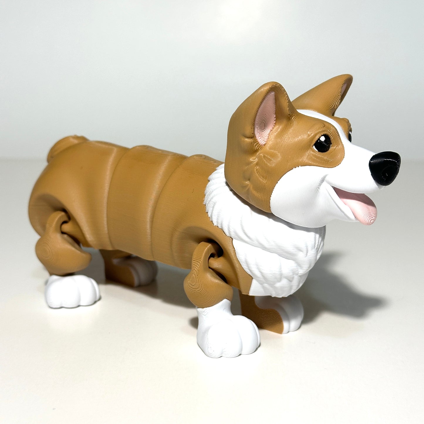 Flexi Corgi (Walle)- 3D Printed Articulating Figure