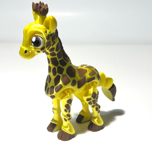 Flexi Giraffe - 3D Printed Articulating Figure