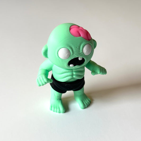 Flexi Zombie - 3D Printed Articulating Figure