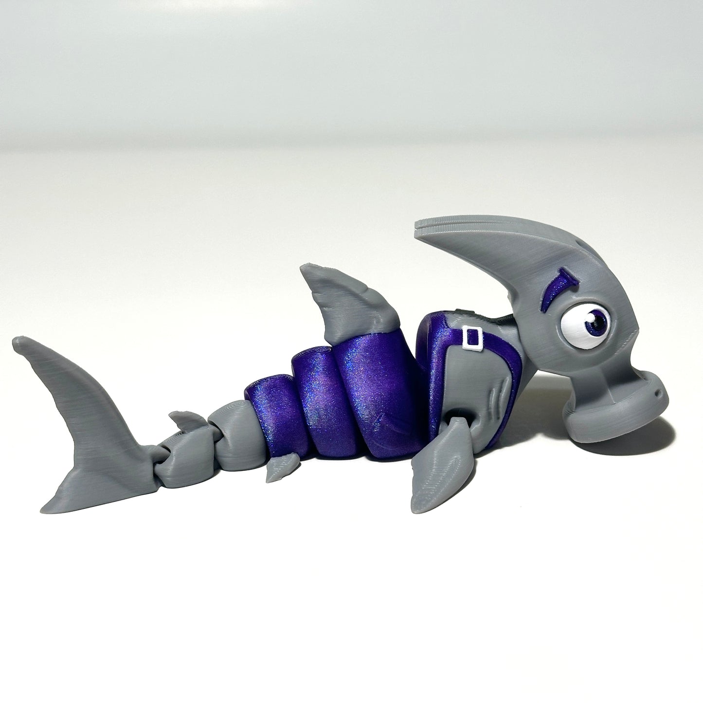 Flexi Hammerhead Shark - 3D Printed Articulating Figure