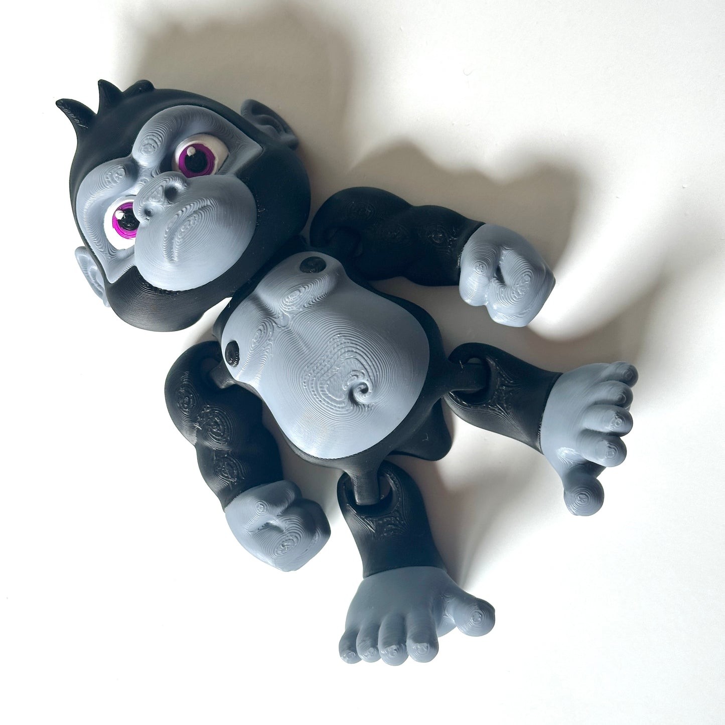 Flexy Gorilla - 3D Printed Articulating Figure