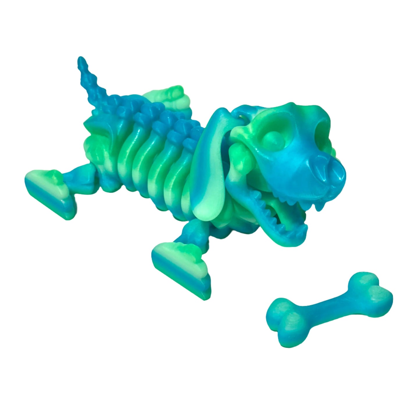 Flexi Skeli Dachshund - 3D Printed Articulating Figure