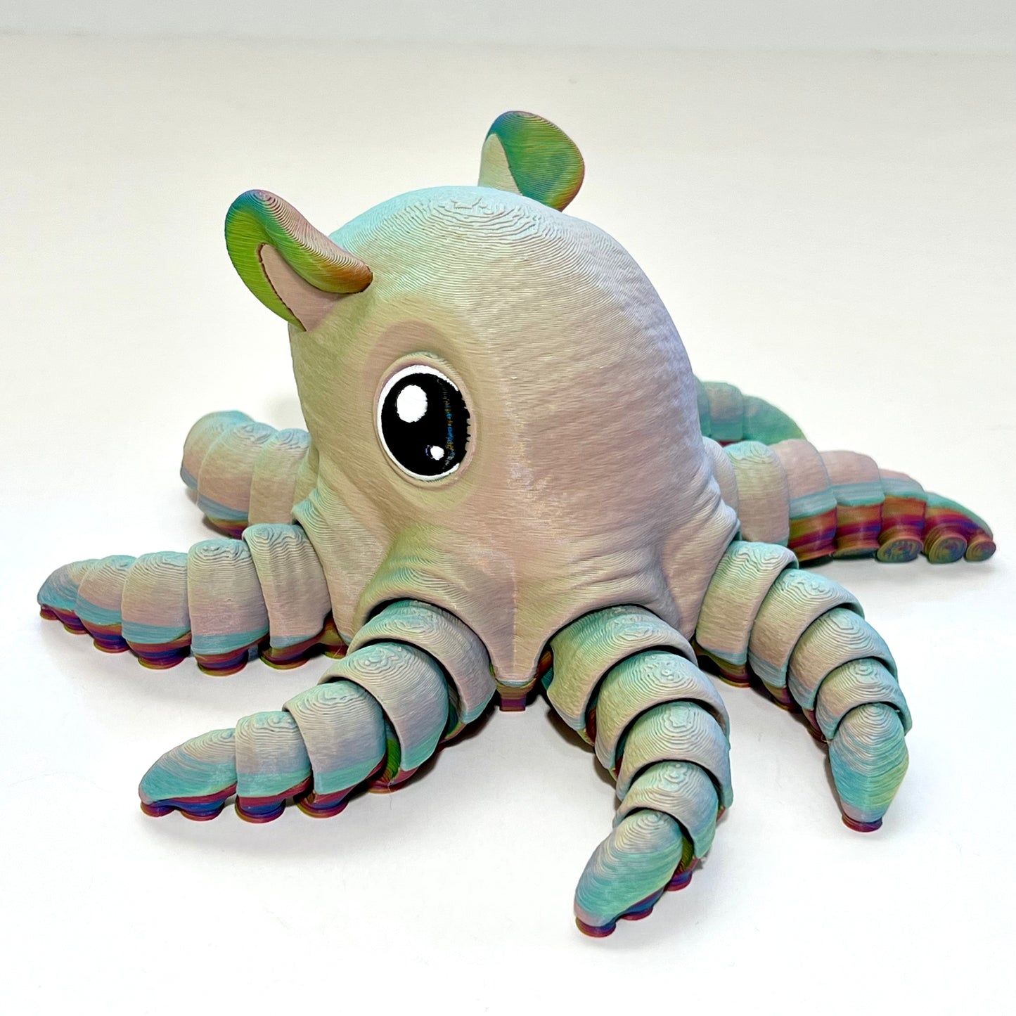 Flapjack Octopus - 3D Printed Articulating Figure