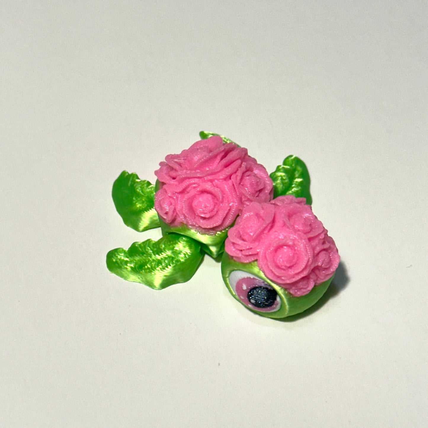 Rose Turtle - 3D Printed Articulating Figure