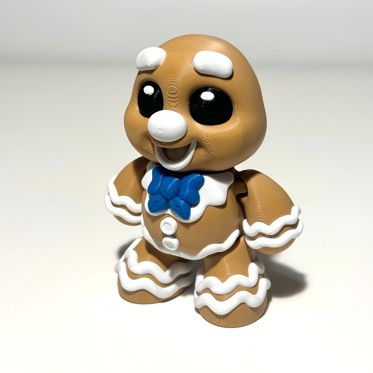 Mr. Gingerbread - 3D Printed Articulating Figure