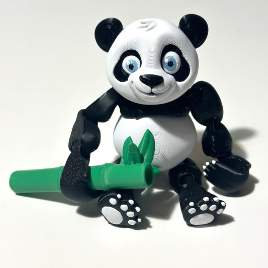 Flexi Panda - 3D Printed Articulating Figure