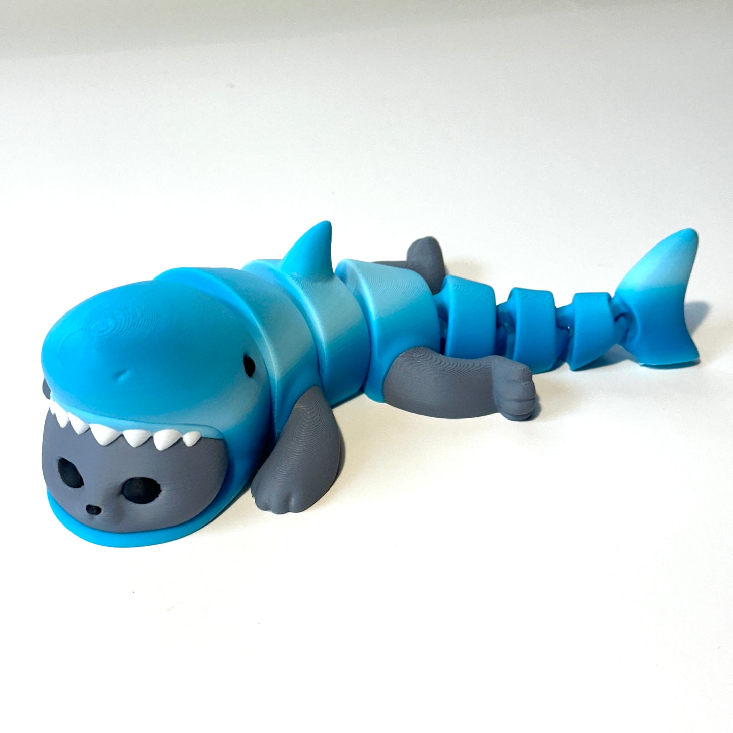 Flexi Cat Shark - 3D Printed Articulating Figure