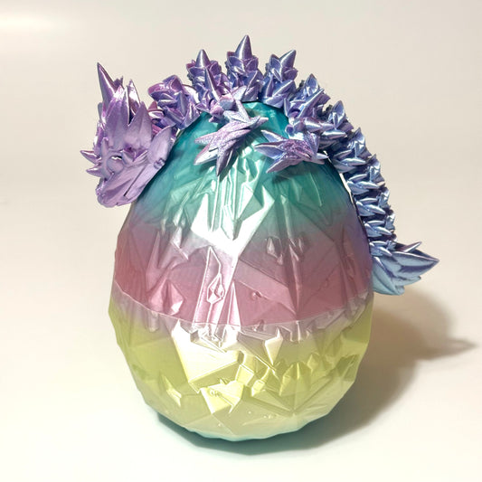 Baby Rose Dragon With Egg