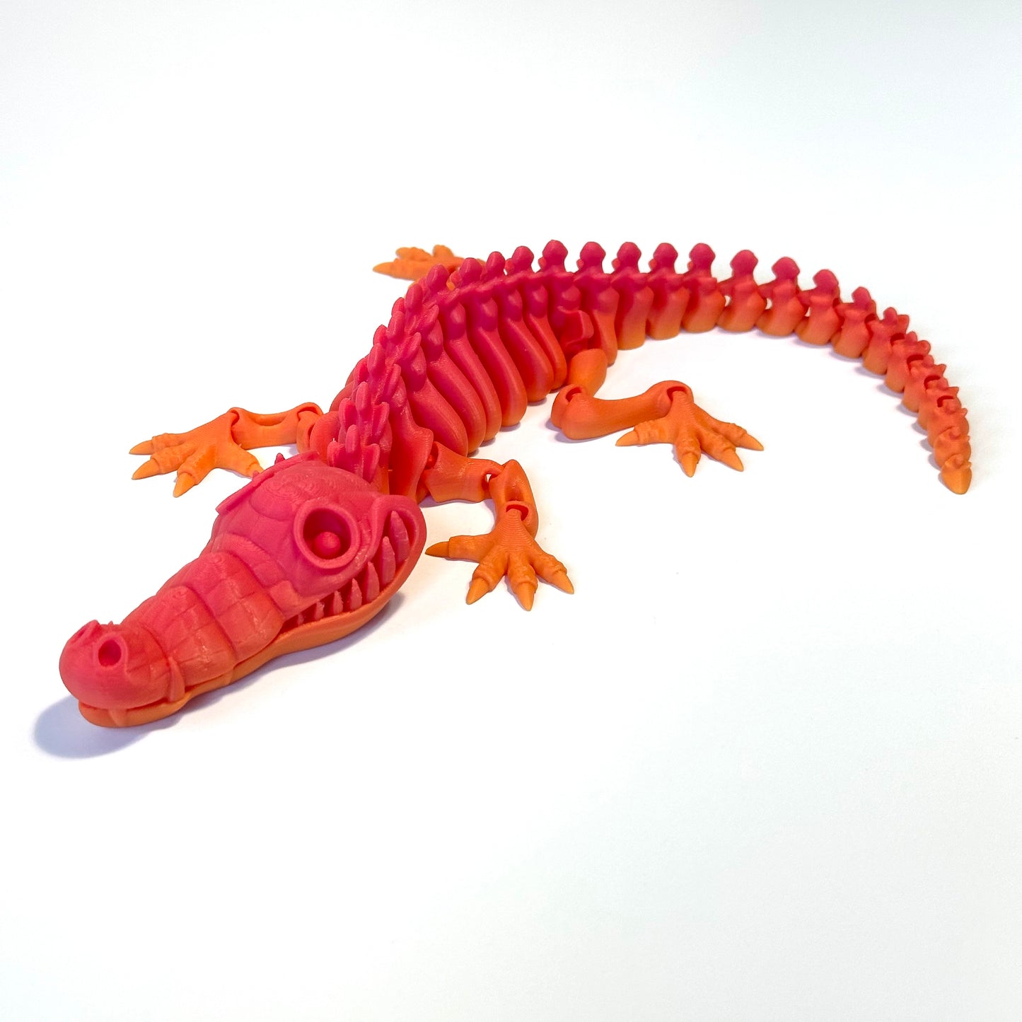 Flexible Crocodile - 3D Printed Articulating