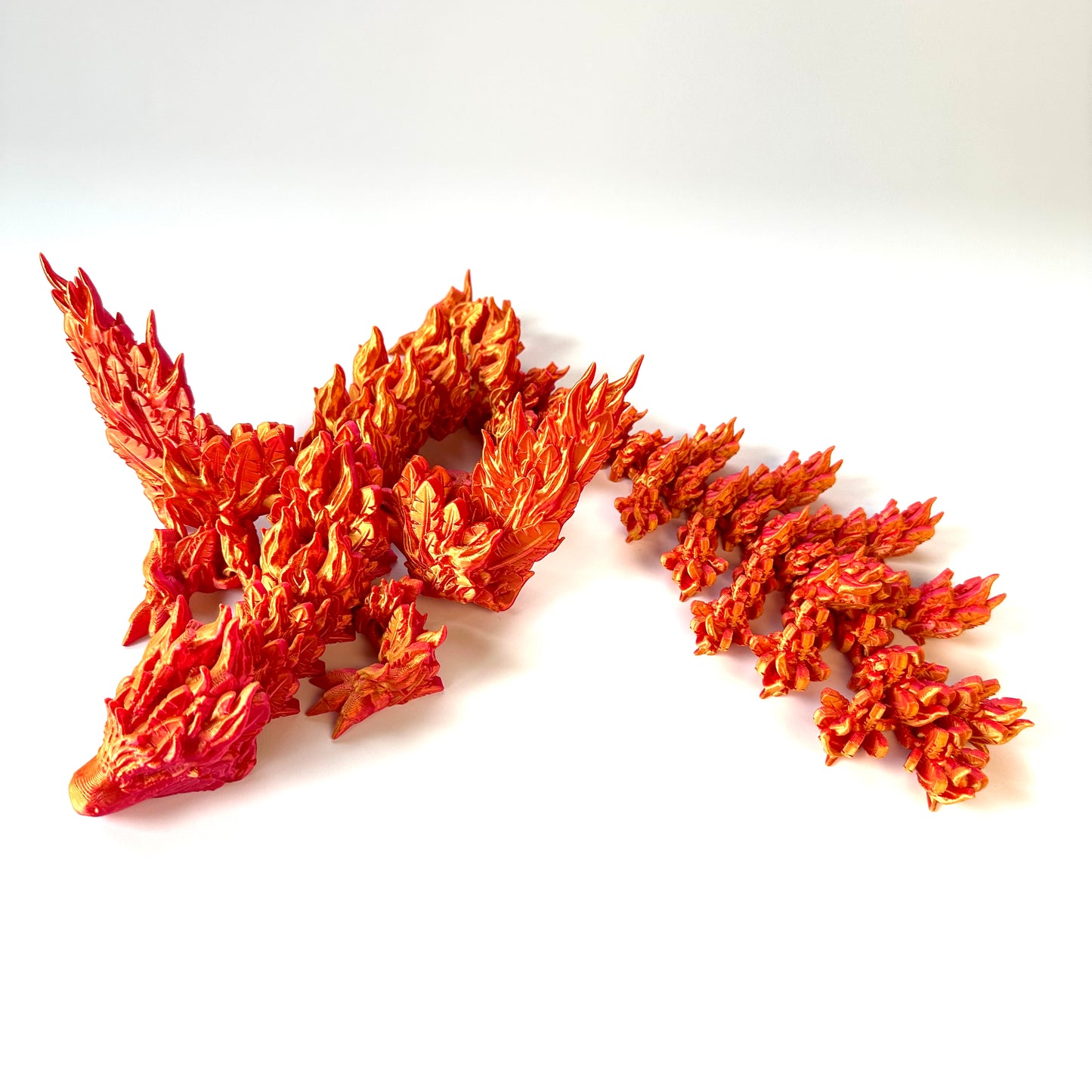 Large Phoenix Dragon - 3D Printed Articulating