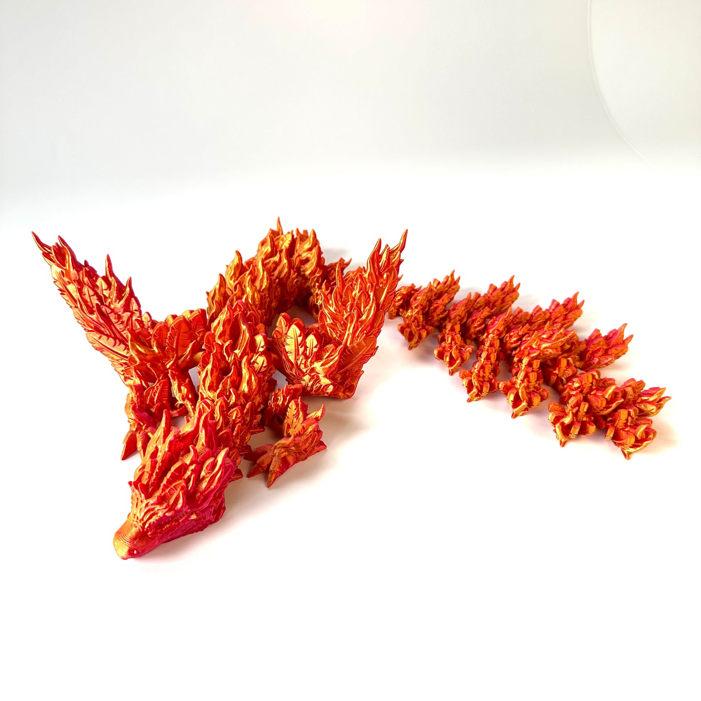 Large Phoenix Dragon - 3D Printed Articulating