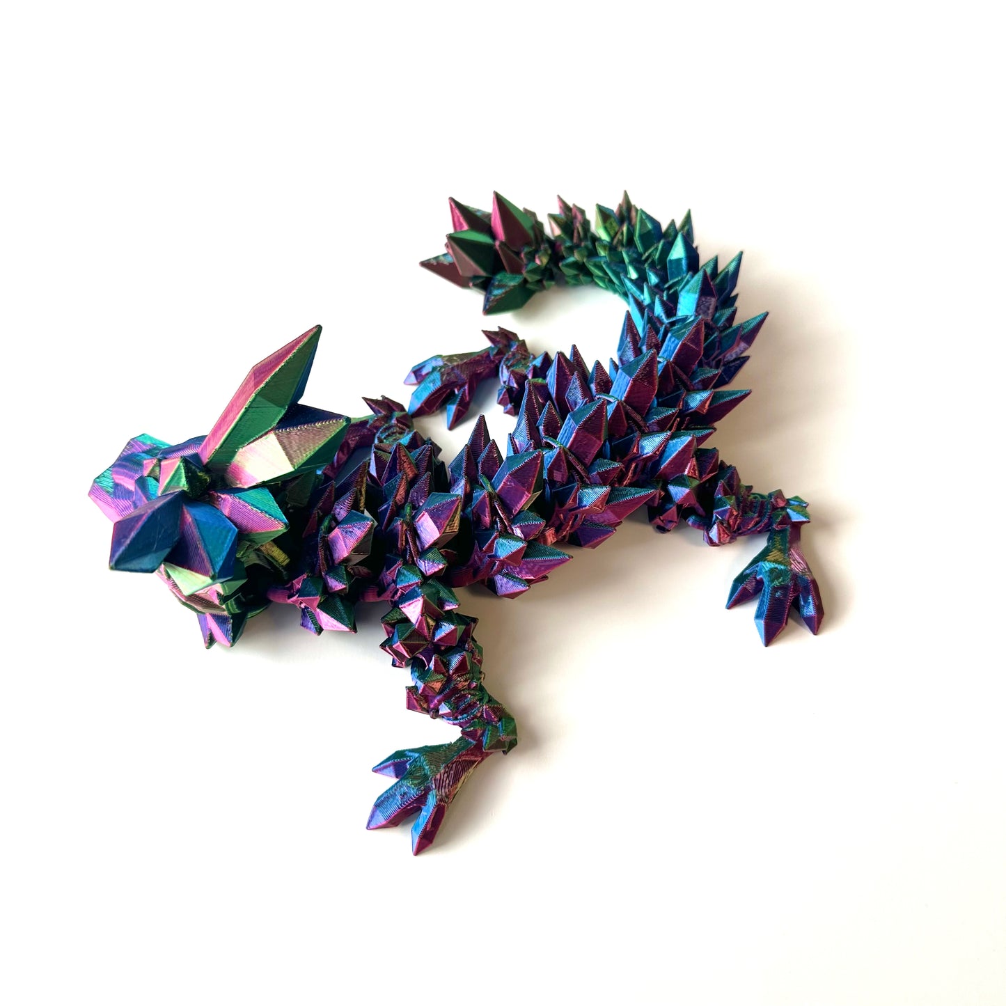 Baby Crystal Dragon - 3D Printed Articulating