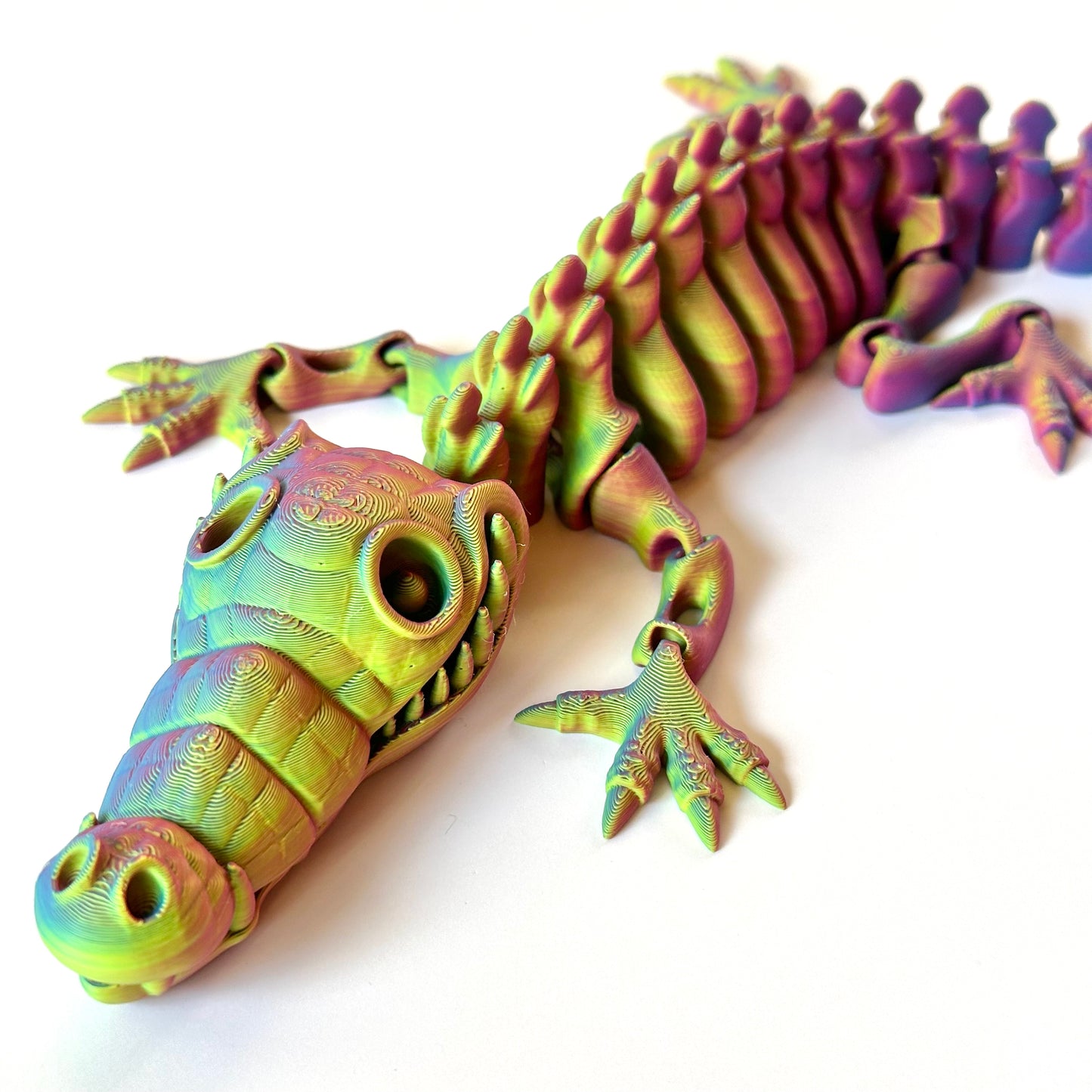 Flexible Crocodile - 3D Printed Articulating