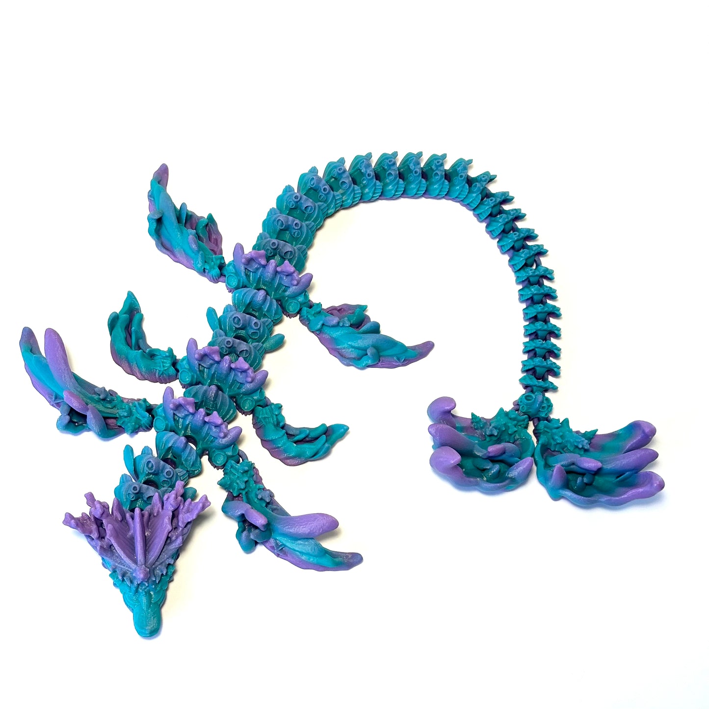 Coral Reef Dragon - 3D Printed Articulating