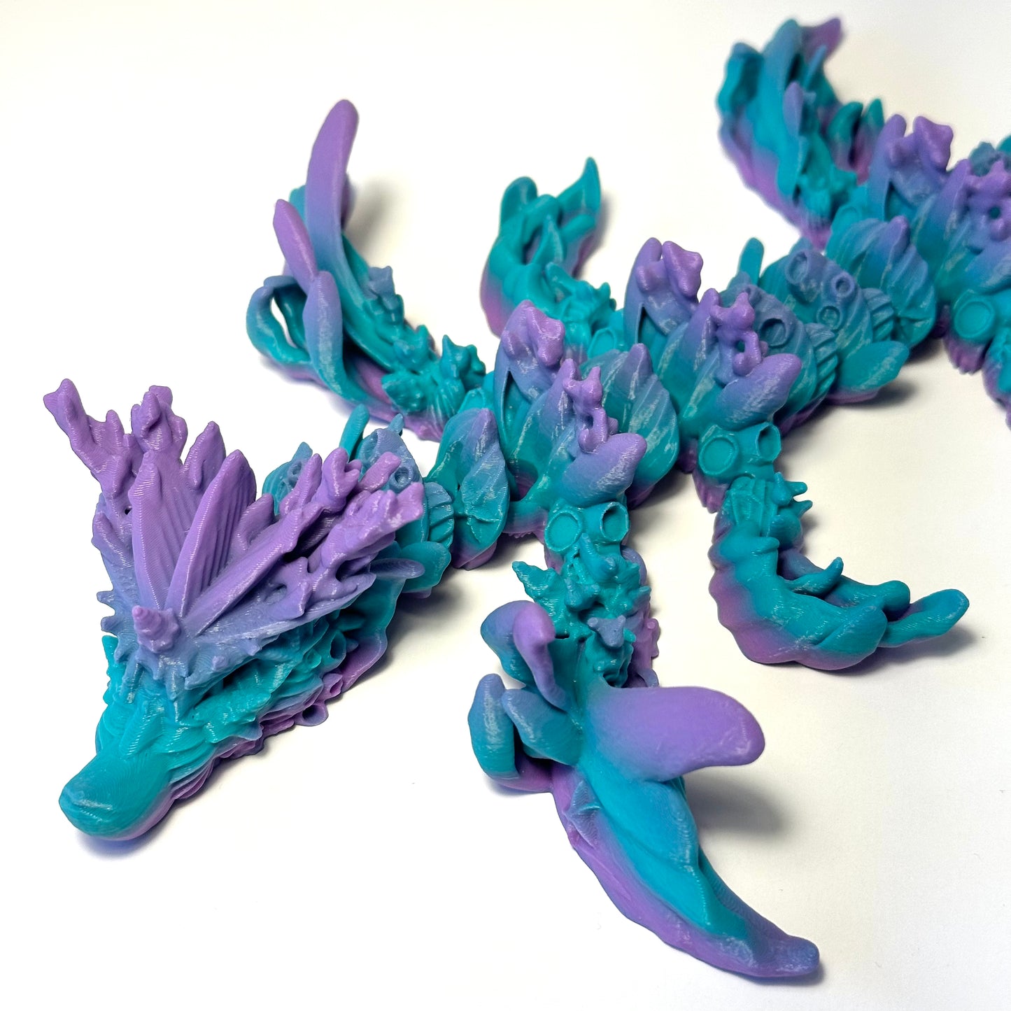 Coral Reef Dragon - 3D Printed Articulating